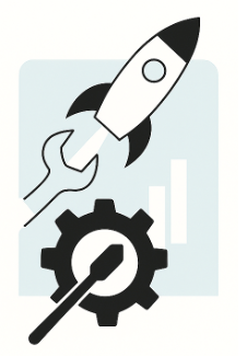 Home Page 13 Deployment and support phase illustration by OuterScope Media showing website launch and ongoing optimisation